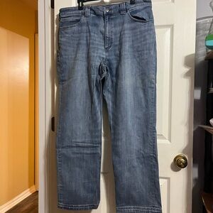 Duluth Trading Co Relaxed Fit Light Blue Jeans